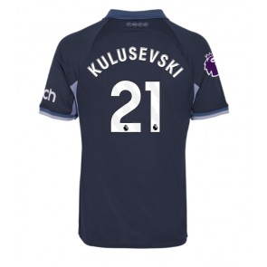 Tottenham Hotspur Dejan Kulusevski #21 Gostujuci Dres 2023-24 Kratak Rukavima